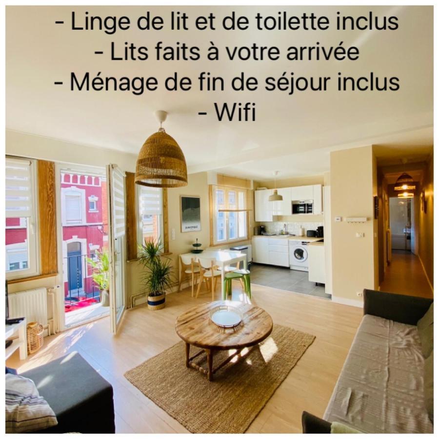 Appartement "Escapade A Malo" 4 A 6 Personnes 5 Mn A Pied De La Plage 敦刻尔克 外观 照片